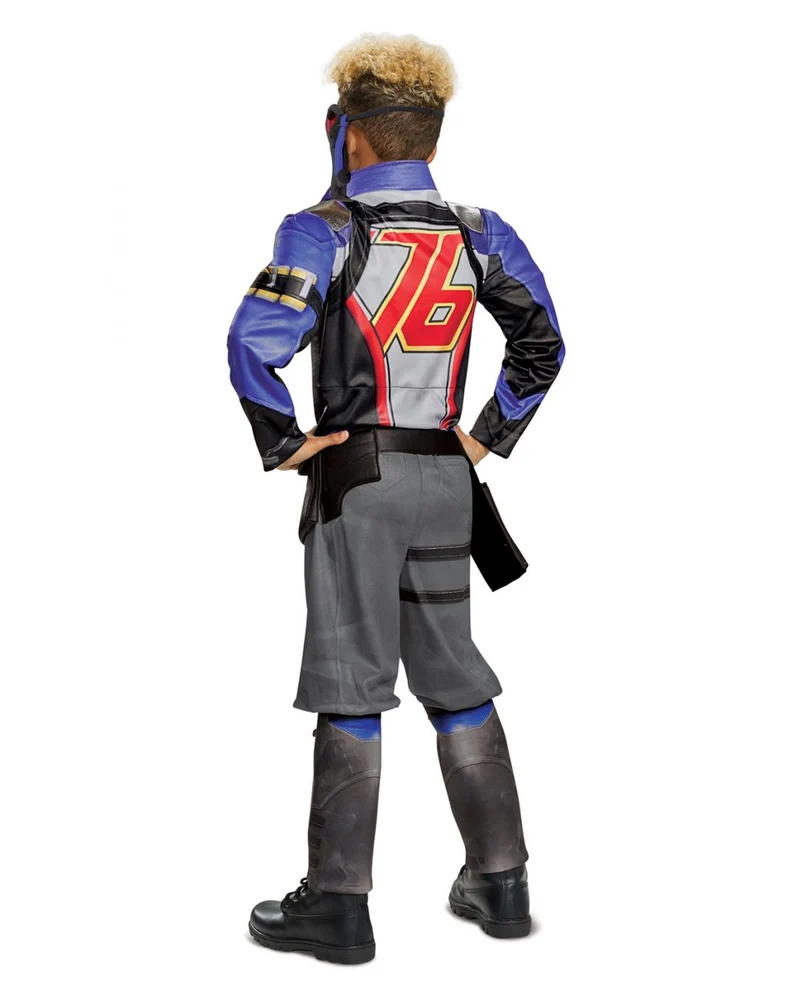 Overwatch Soldier 76 Kinder Muskelkostüm