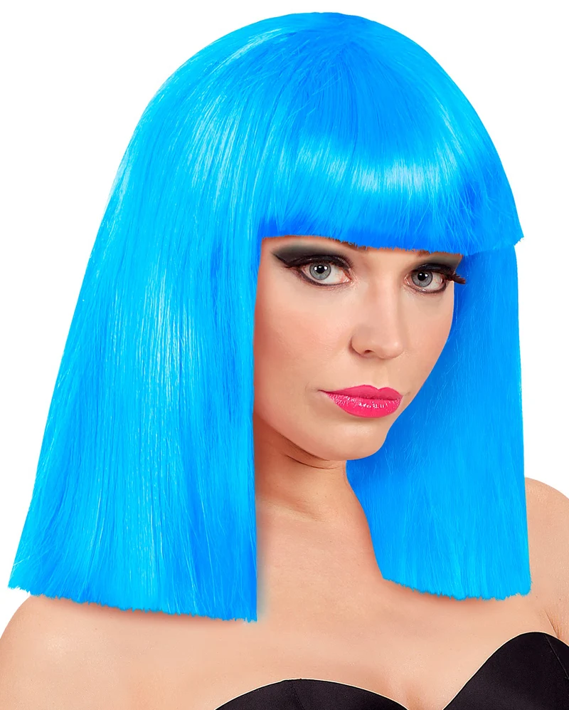 Roxy Showgirl Perücke Blau