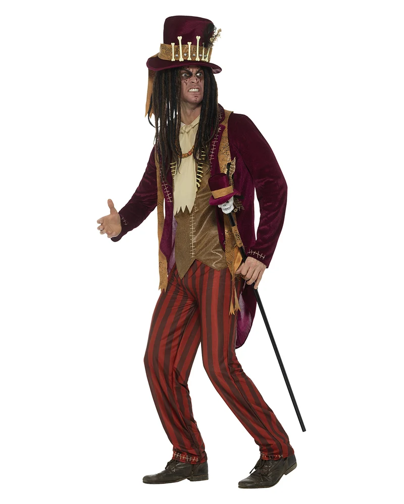Voodoo Witch Doctor Kostüm Deluxe