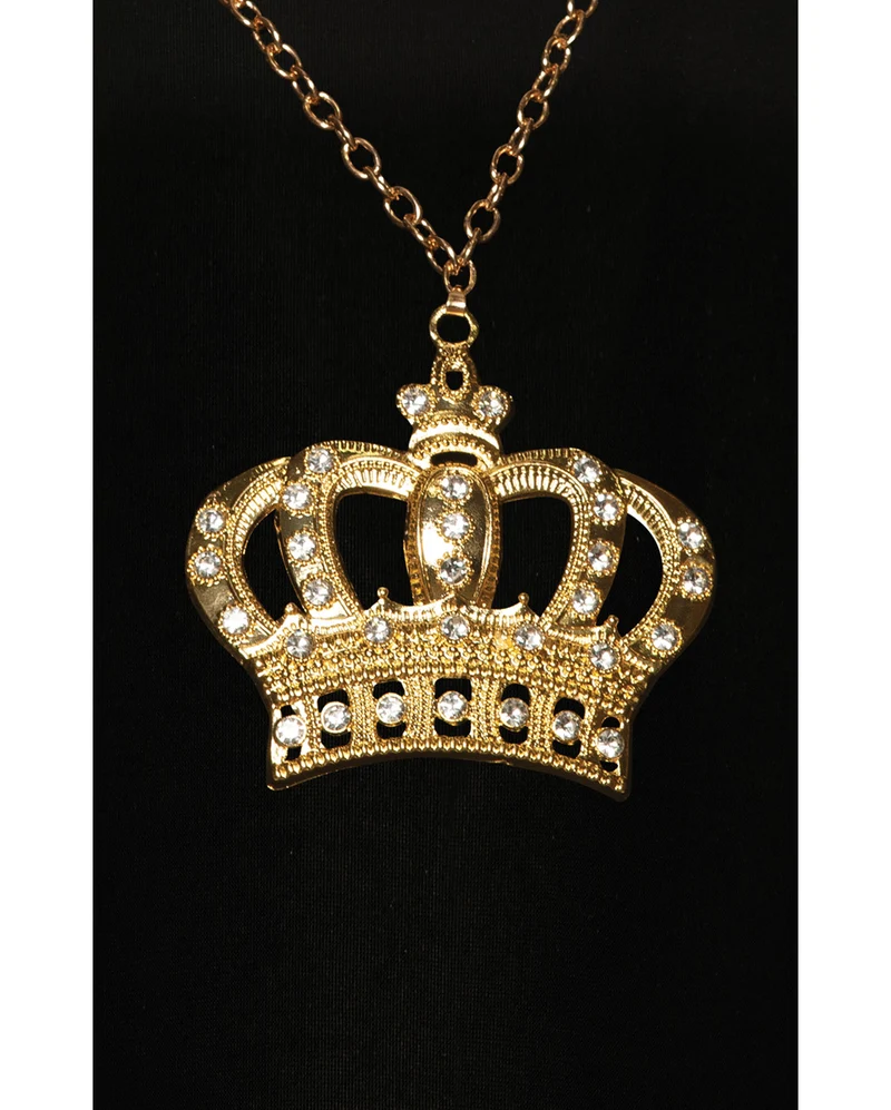 Rapper Goldkette mit Krone