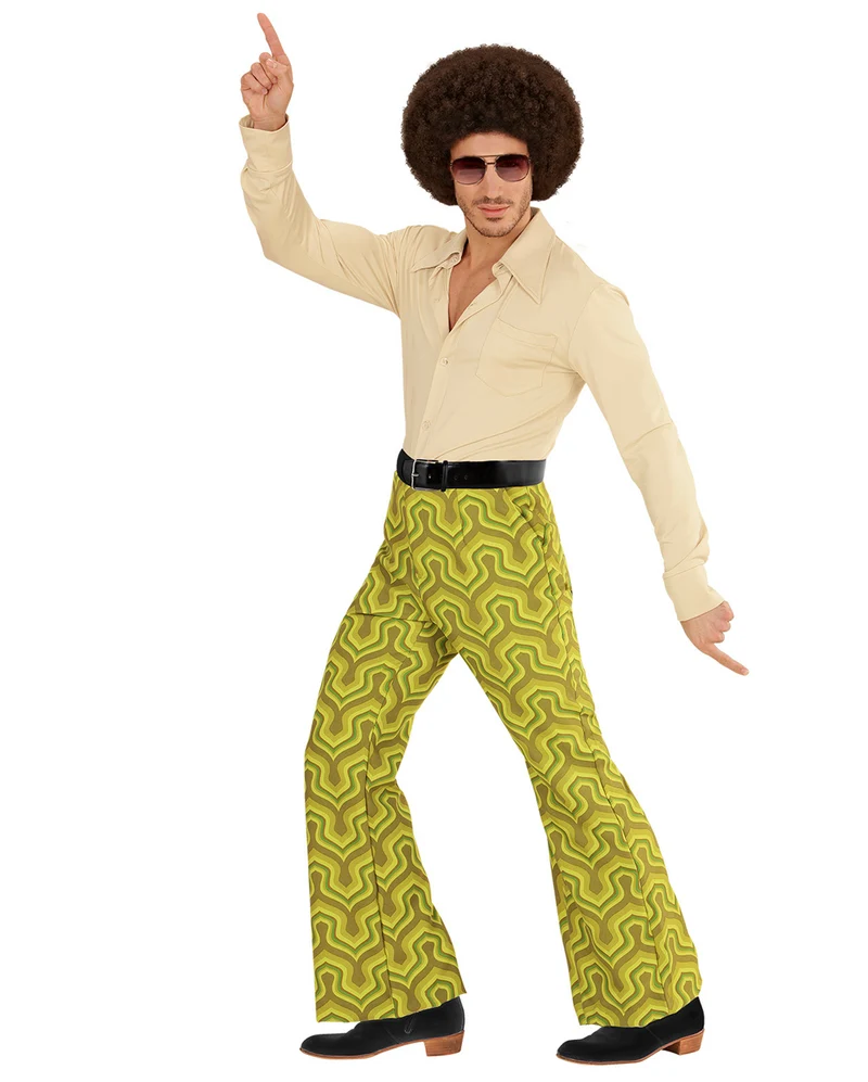 Groovy 70er Herren-Schlaghose Wallpaper