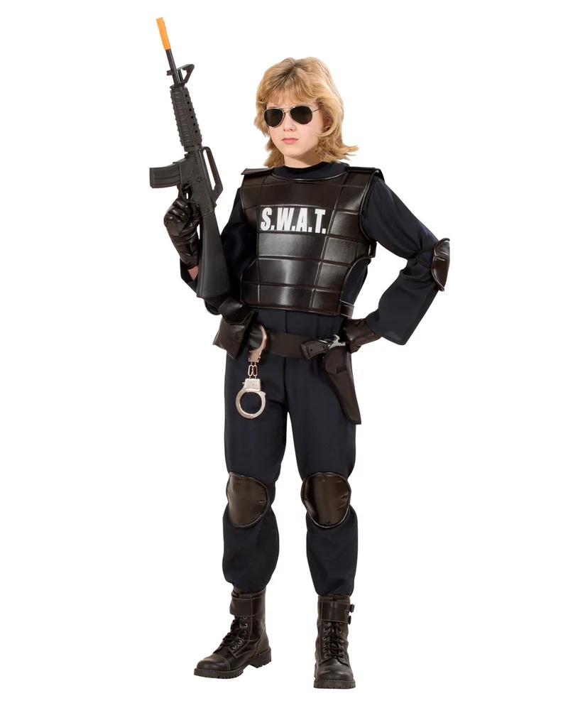 S.W.A.T. Officer Kinderkostüm