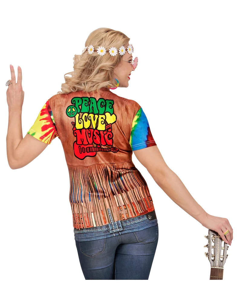 Hippie Frau T-Shirt