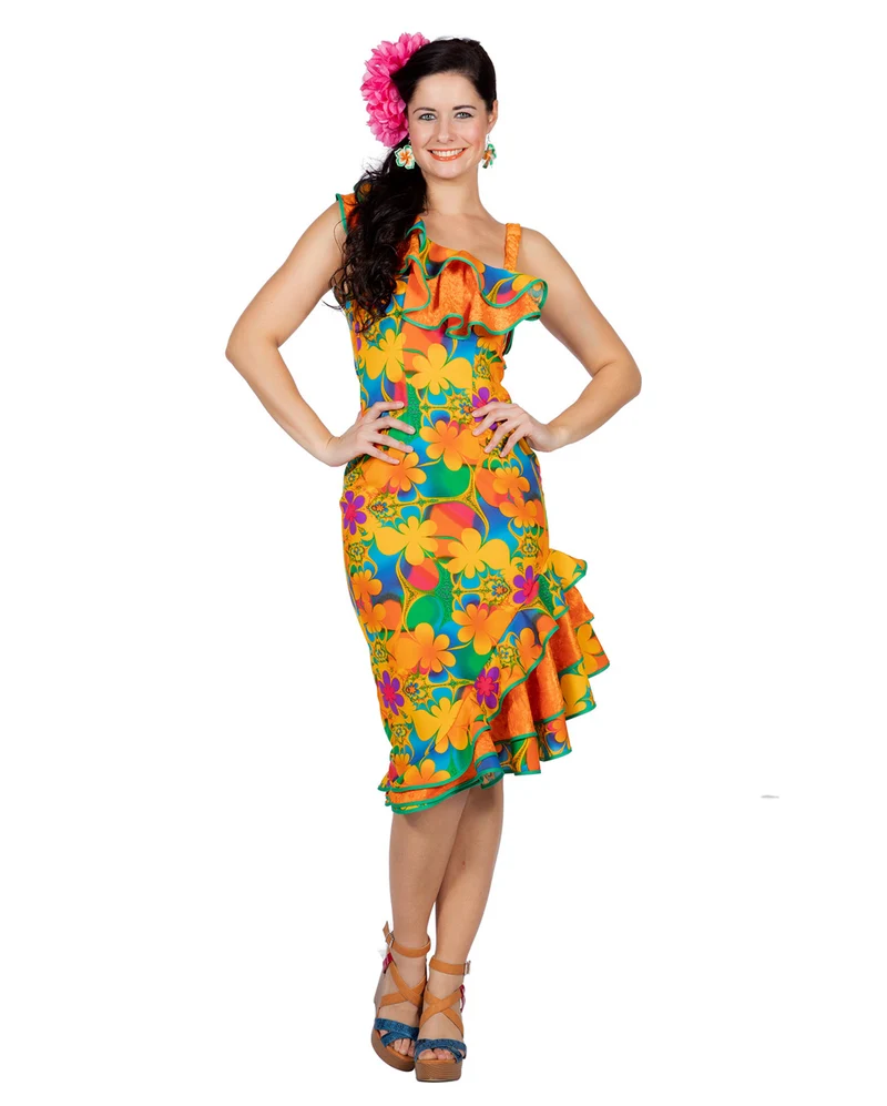 Hawaii Blüten Kleid