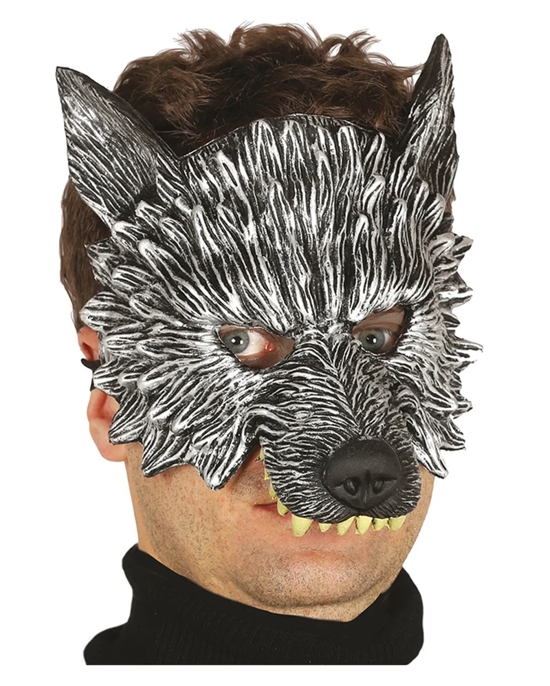 Wolf Halbmaske