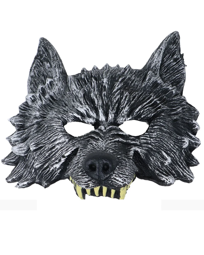 Wolf Halbmaske