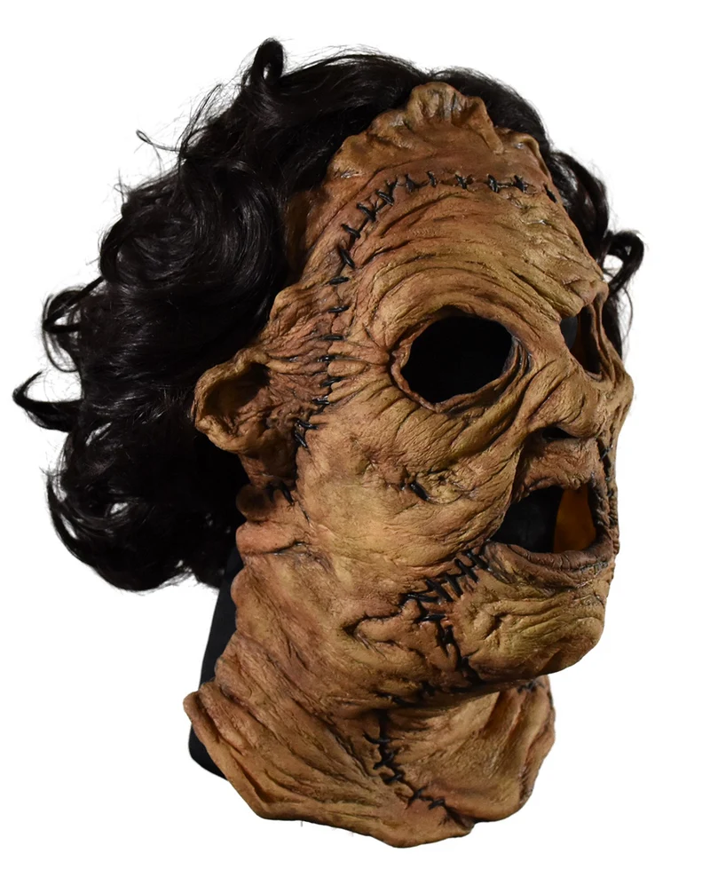 Leatherface Vollkopf Latex Maske