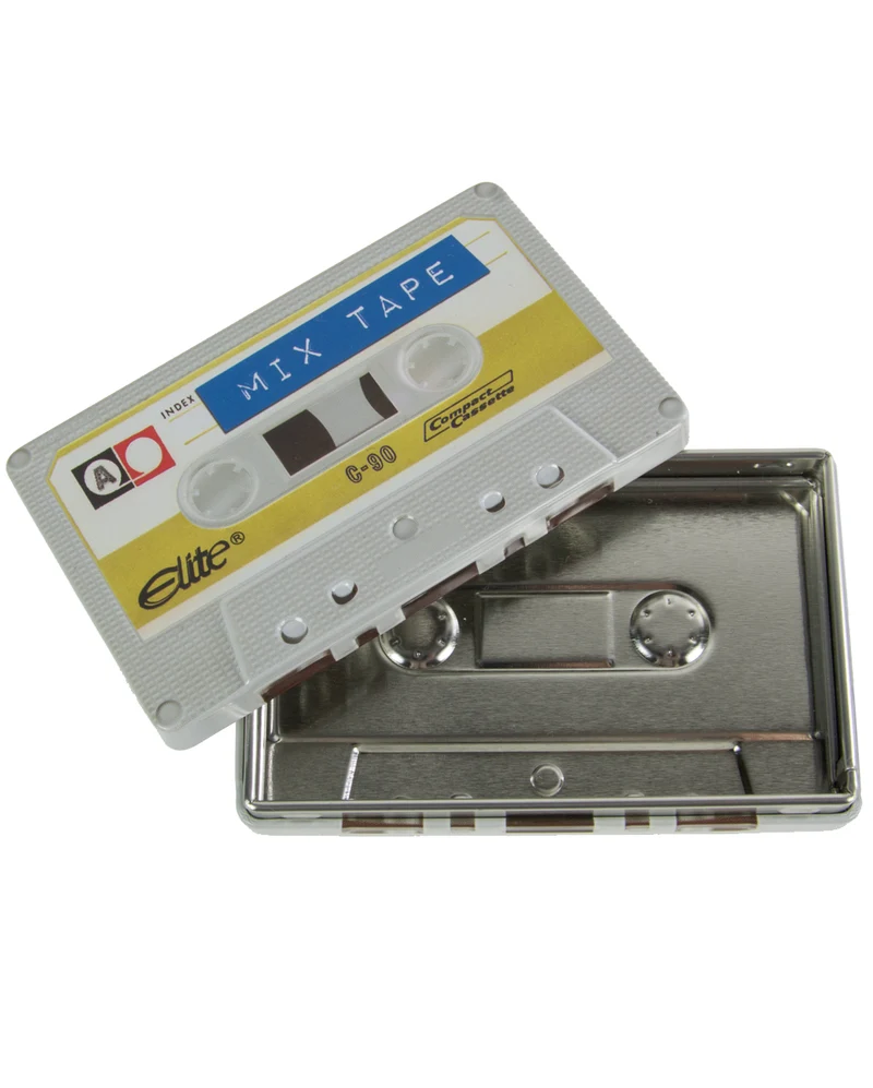 Vintage Blechdose Kassette 1 St.