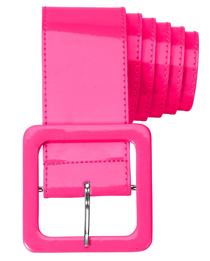 80ies Gürtel Neon Pink
