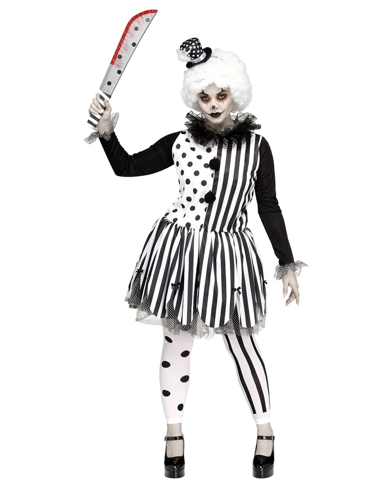 Horror Clown Damenkostüm