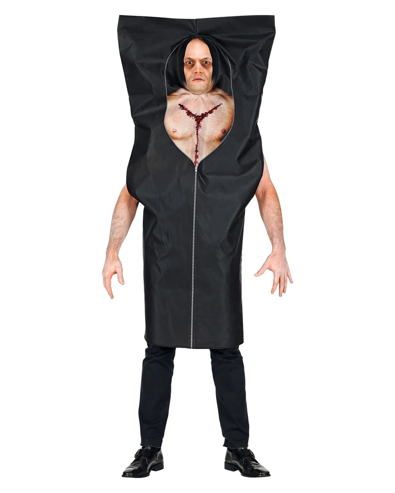 Unisex Leichensack Kostüm