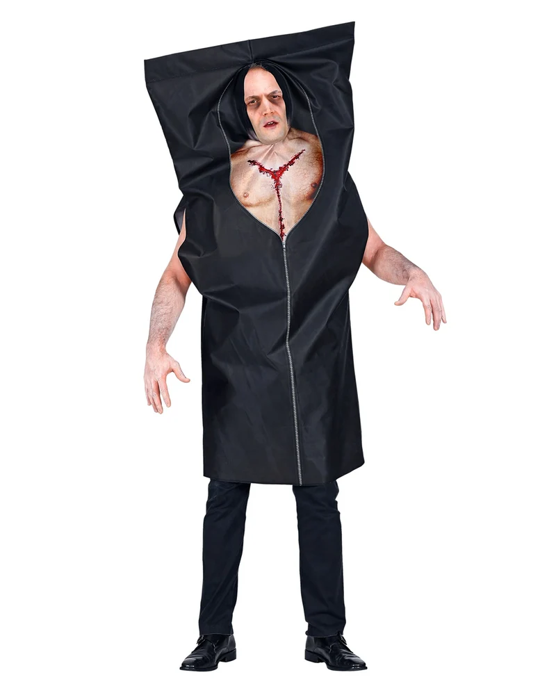 Unisex Leichensack Kostüm