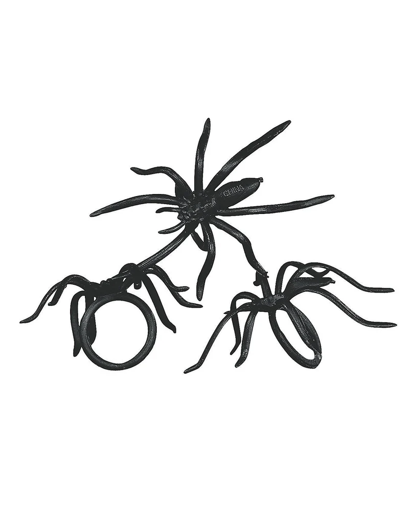 Fette Halloween Spinnen 144 St.