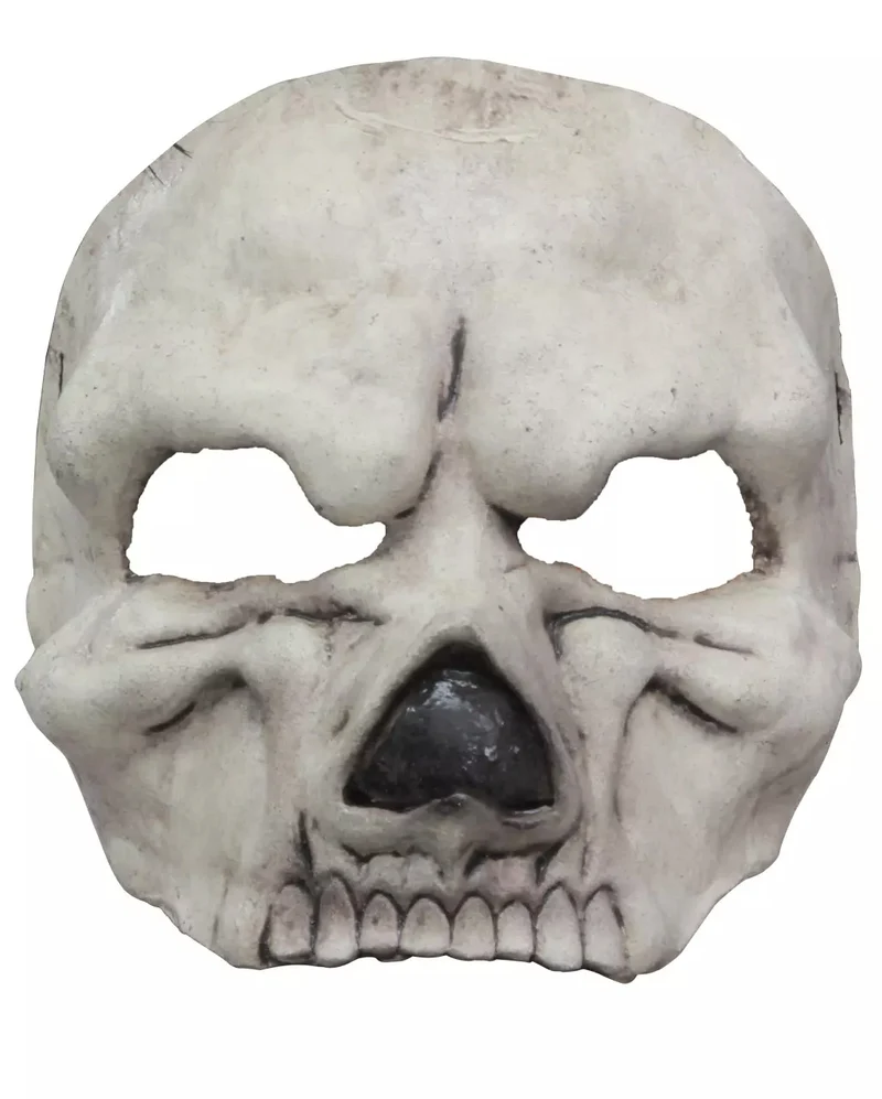 White Skull Augenmaske
