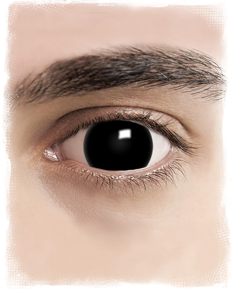 Mini-Sclera Kontaktlinsen schwarz