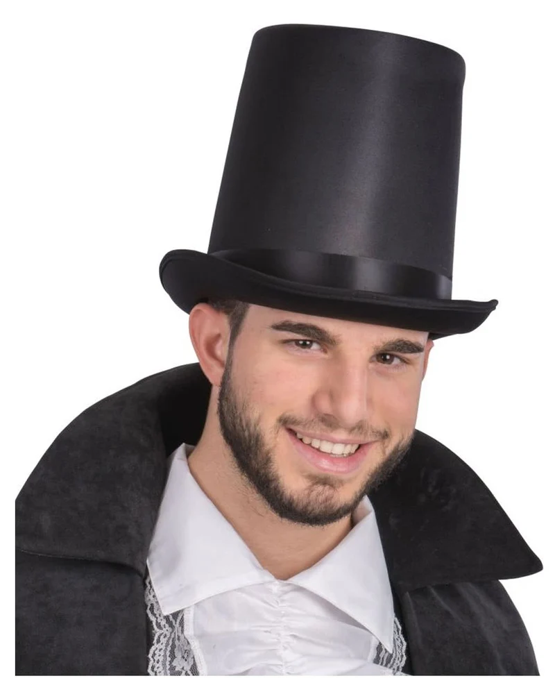 Hoher Zylinder Schwarz