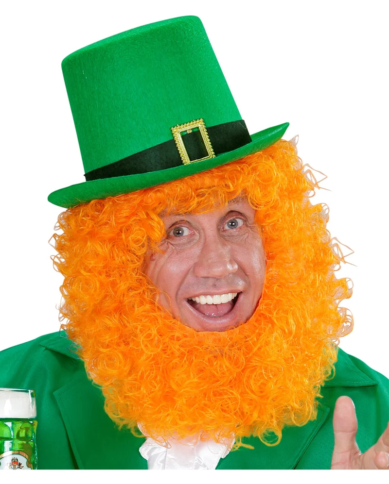 St. Patricks Day Samt Zylinder