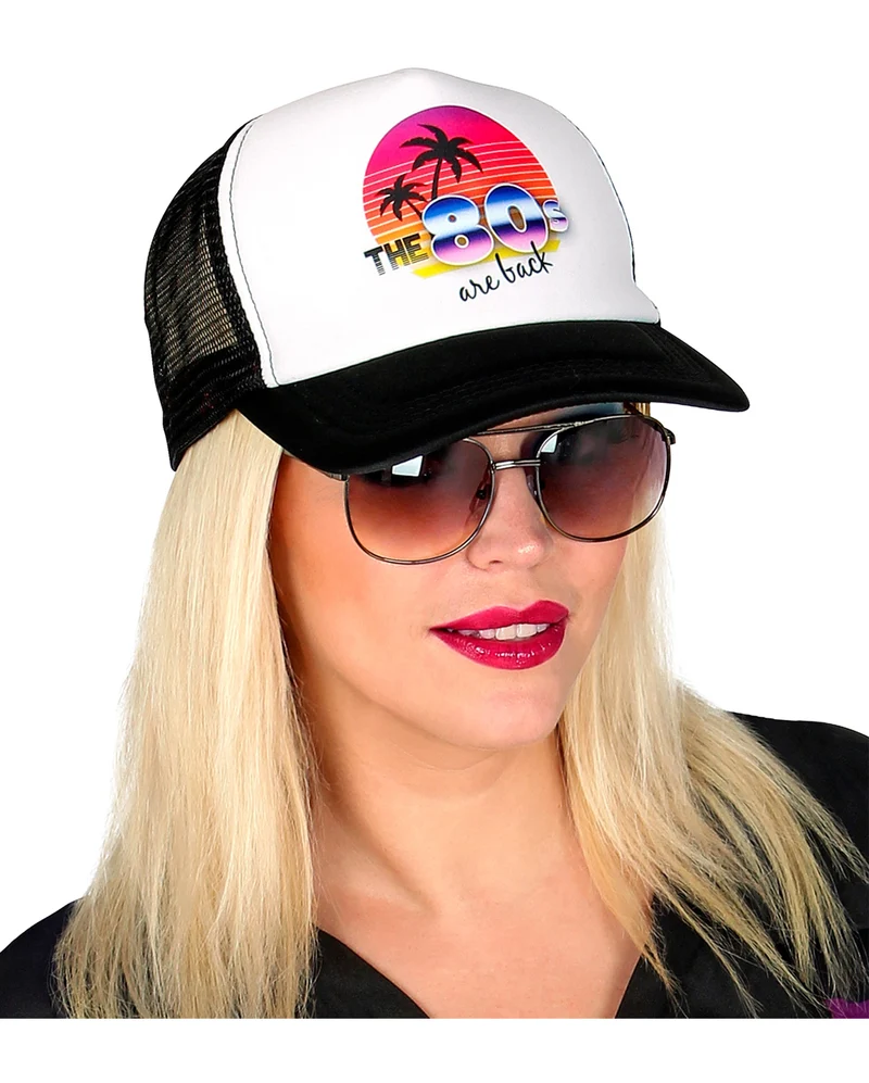 Kultige Kostüm Sonnenbrille im 80s Look