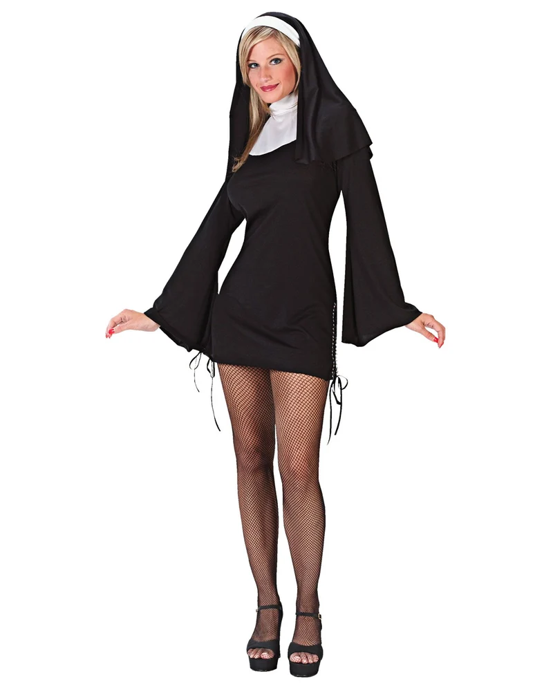 Naughty Nonne Damenkostüm