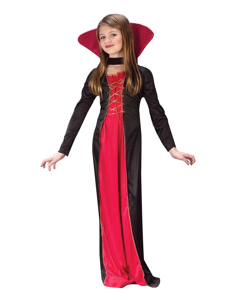 Viktorianisches Vampirkostüm für Mädchen