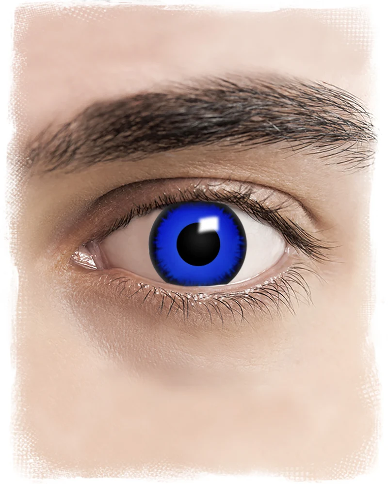 Blue Lunatic Kontaktlinsen