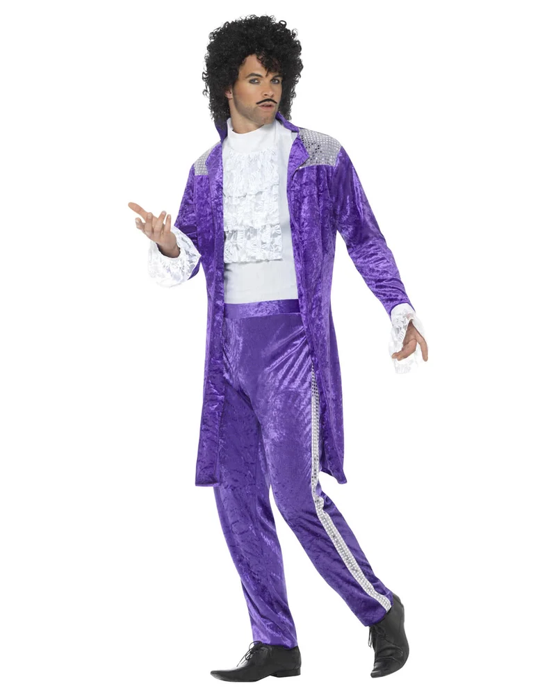 Purple Rain 80er Jahre Kostüm