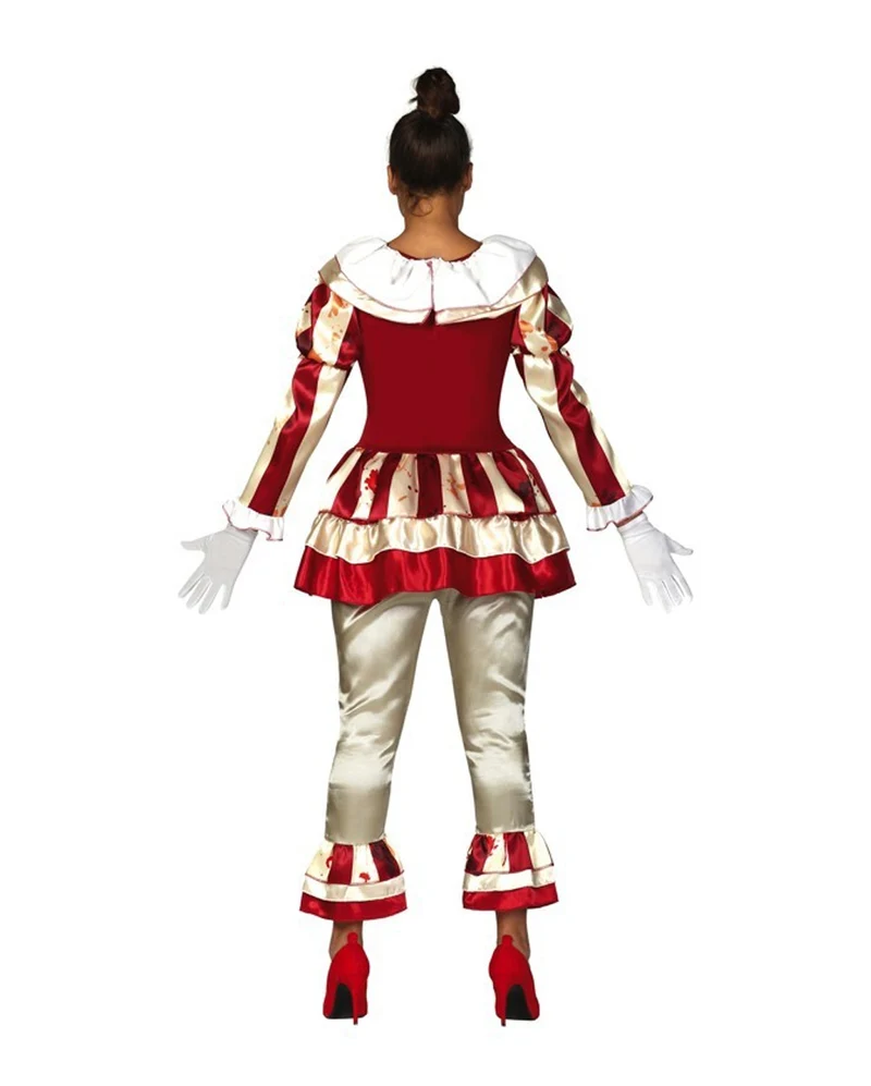 Noble Killer Clown Damen Kostüm für Erwachsene