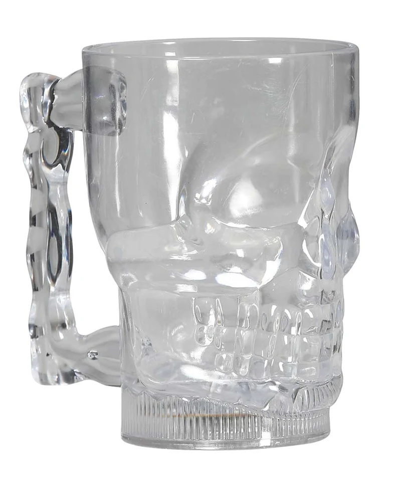 LED Totenschädelkrug 700 ml