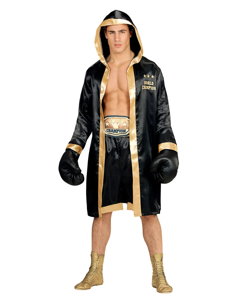 Boxer Kostüm mit Umhang