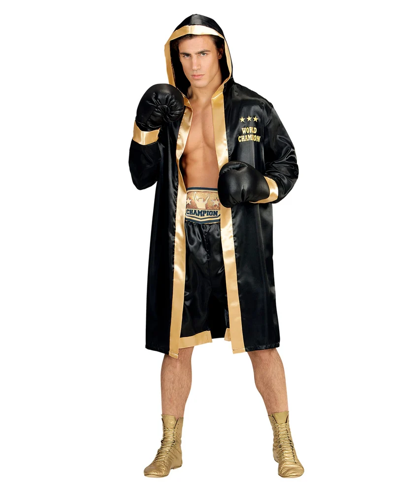 Boxer Kostüm mit Umhang