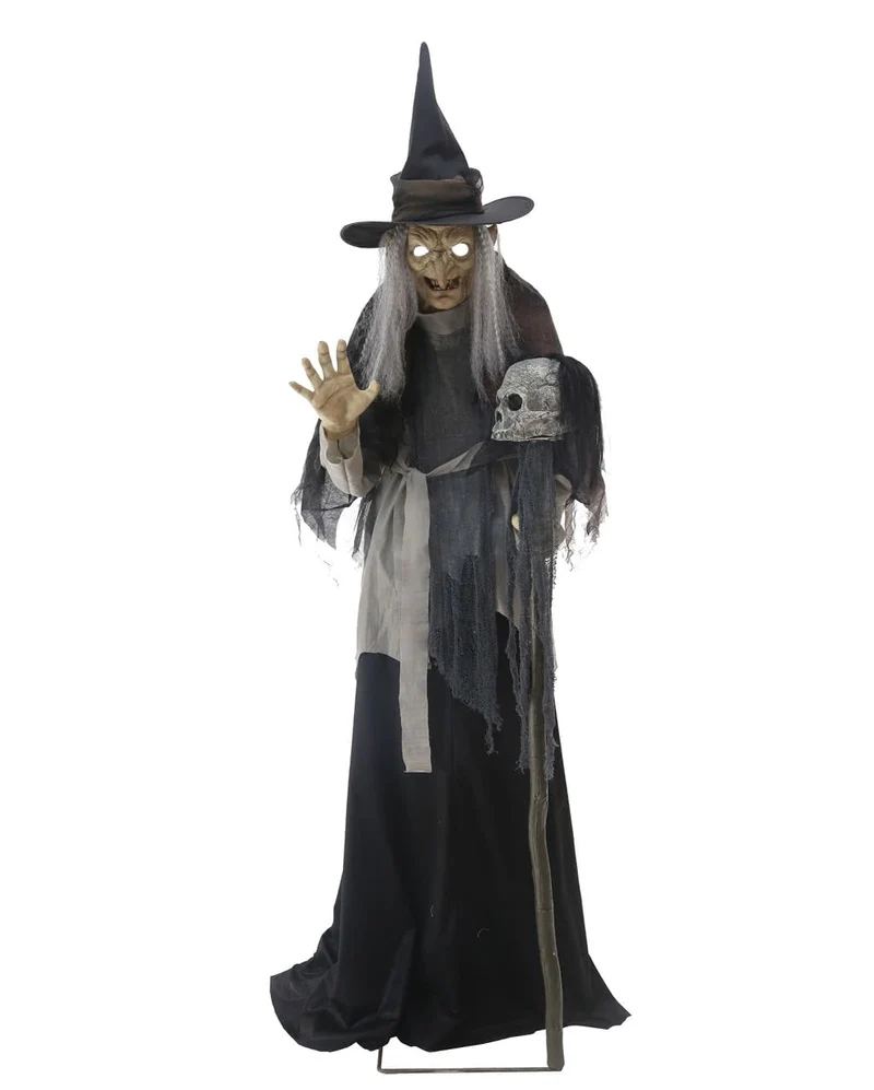 Greifende Hexe Halloween Animatronic