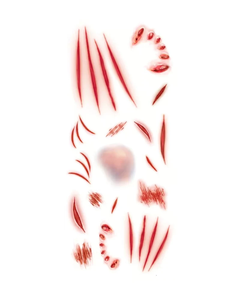FX Fleischwunden Tattoo