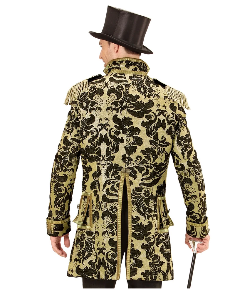 Venezianischer Militärfrack gold-schwarz