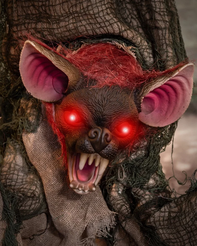 Grapschende Fledermaus Animatronic