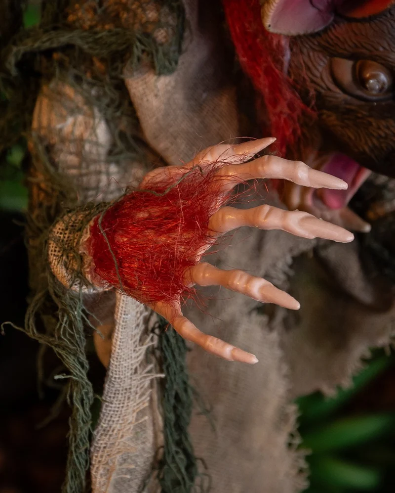 Grapschende Fledermaus Animatronic