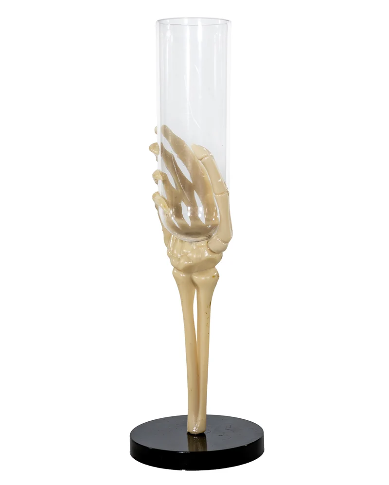 Skeletthand Sektkelch small
