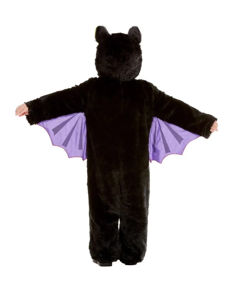 Flauschiger Fledermaus Onesie für Kinder