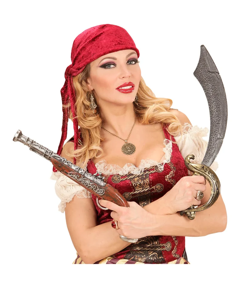 Piraten Amulett mit Halskette
