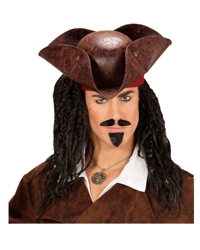 Piraten Amulett mit Halskette