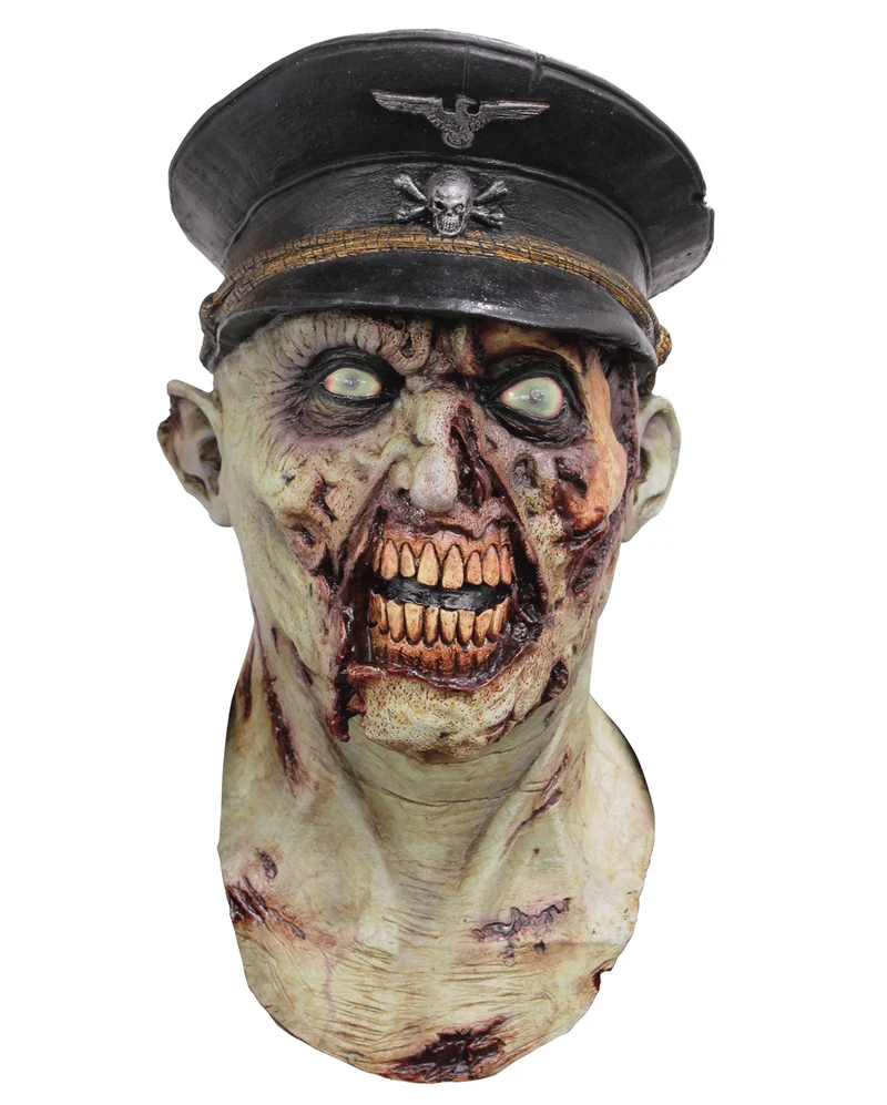 Zombie Offiziers Maske