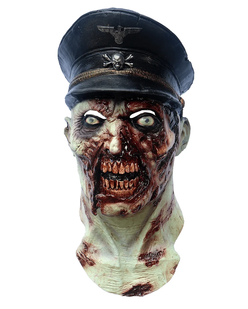 Zombie Offiziers Maske