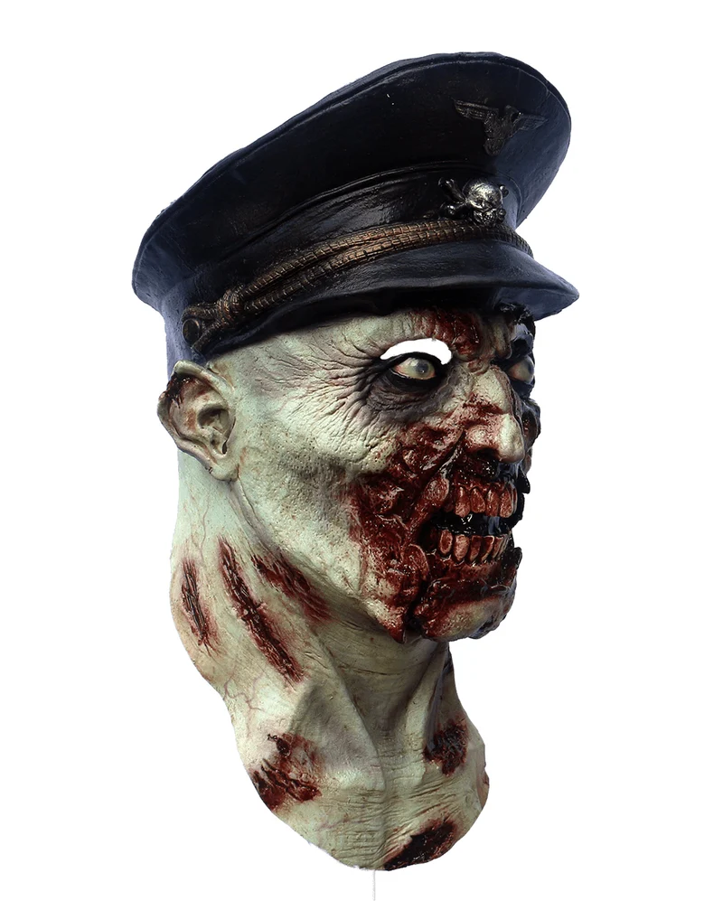 Zombie Offiziers Maske