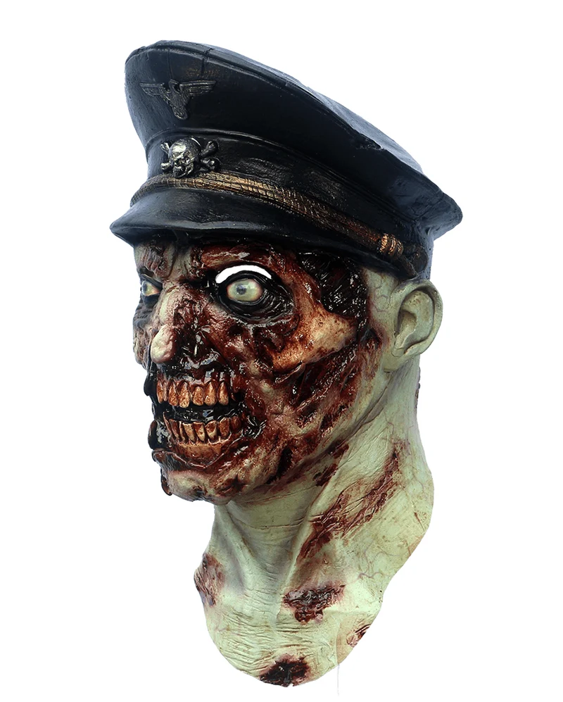 Zombie Offiziers Maske