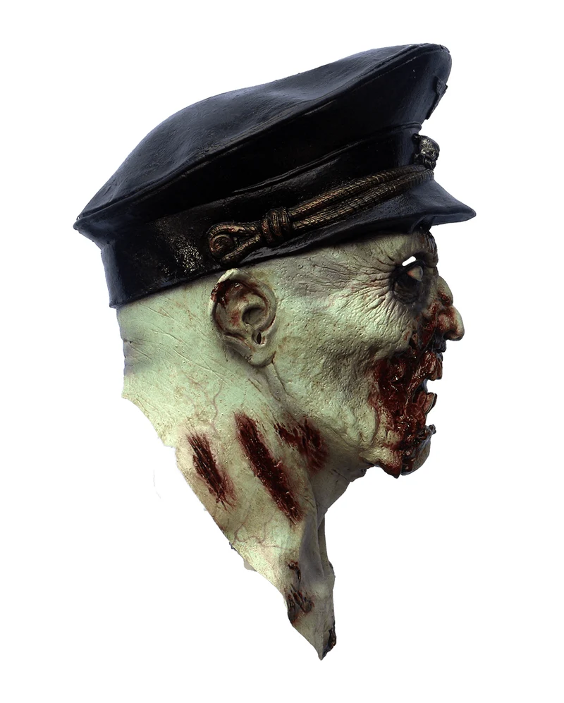 Zombie Offiziers Maske