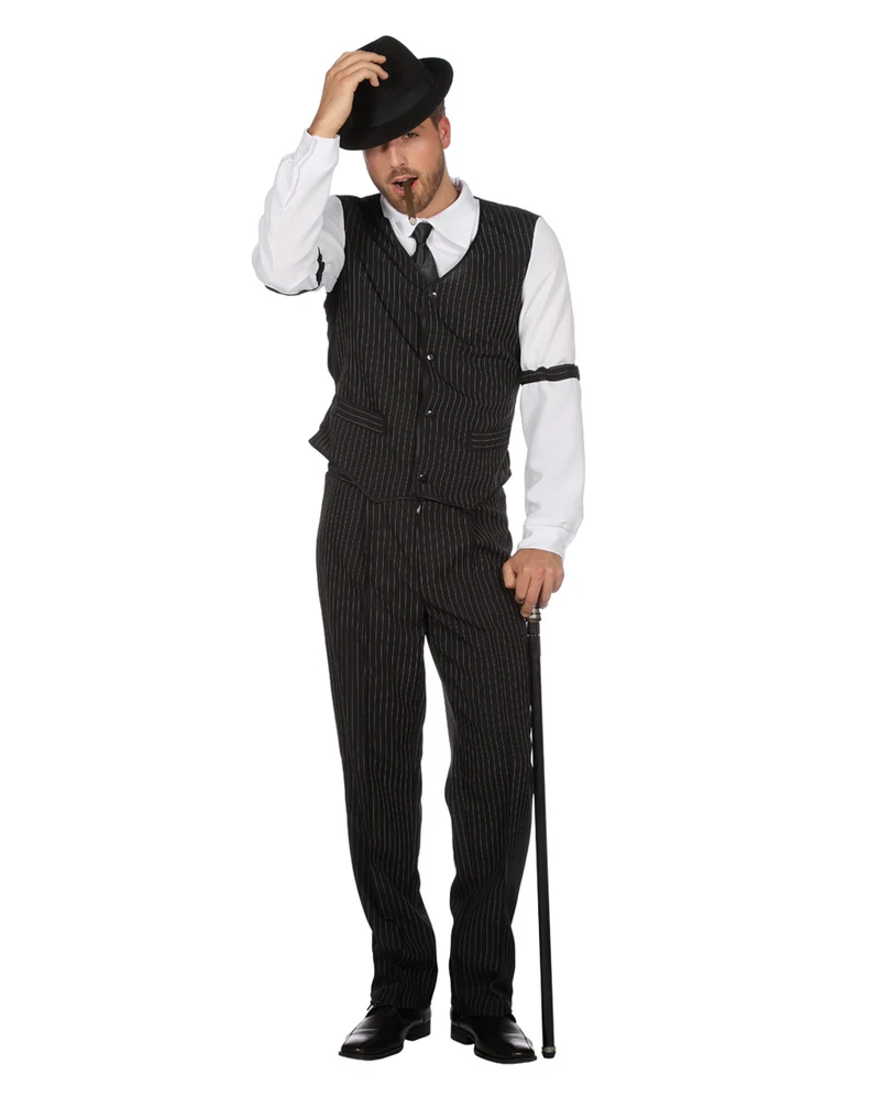 Gangster Männerkostüm