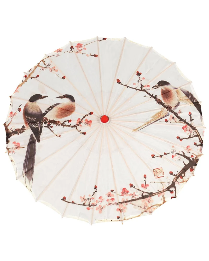 Asiatischer Reispapier Sonnenschirm