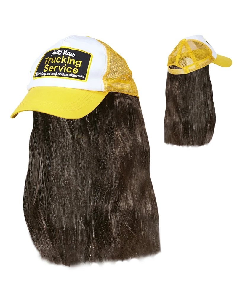 Trucker Baseball Cap mit Haaren