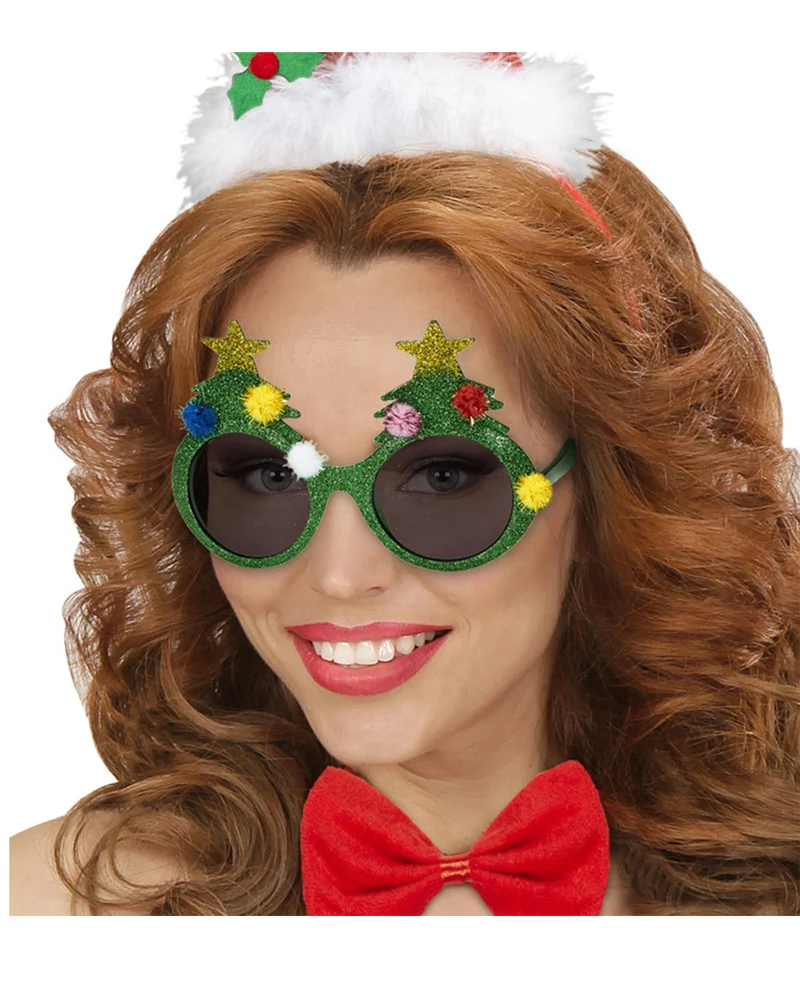 Weihnachtsbaum Brille
