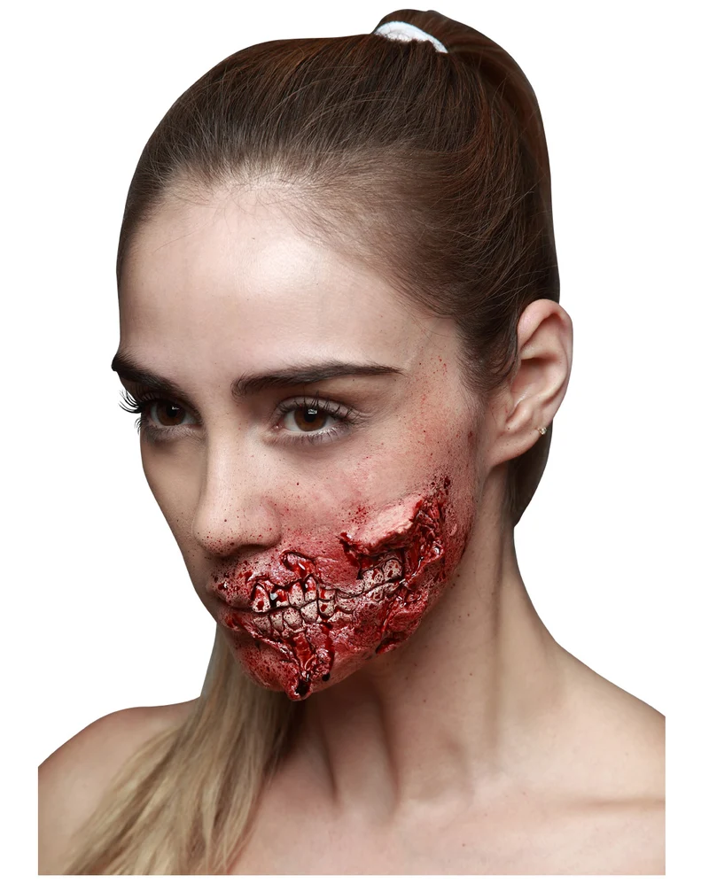 Zombie Fraß Latexwunde