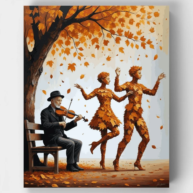 Autumn Symphony - Paint by Numbers Kit